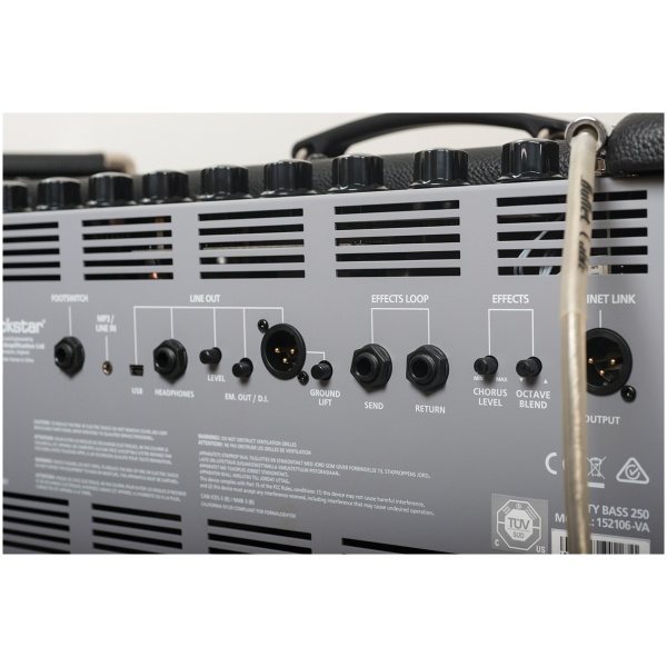 Amplificador Bajo Blackstar Unity 250 Combo 250w 1 X 15