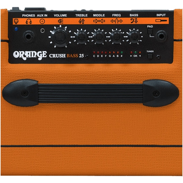 Amplificador Orange Crush CR25bx Combo Bajo de 25w