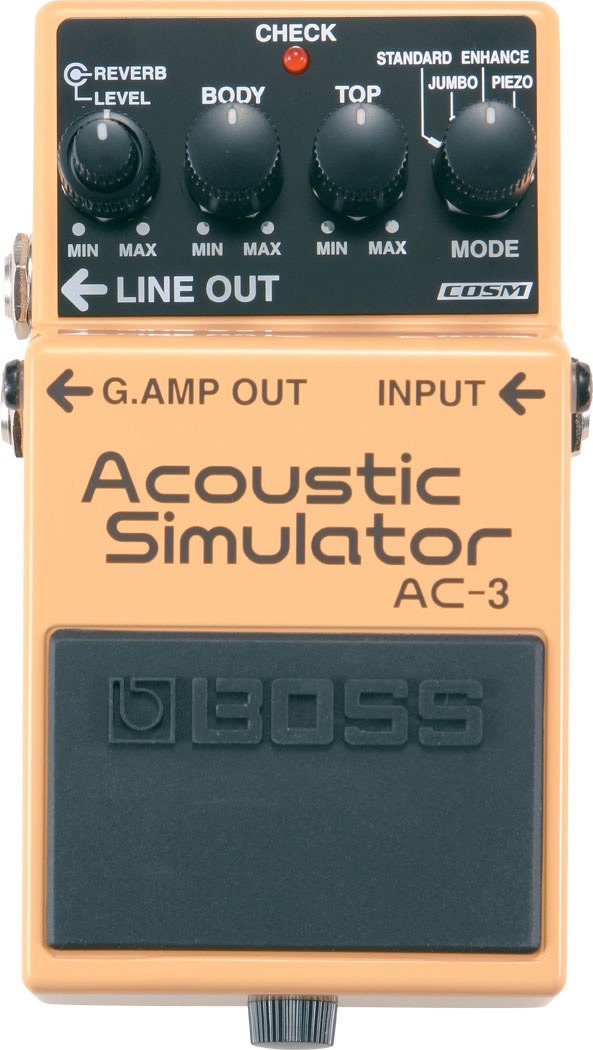 Pedal Boss AC3 Acoustic Simulator