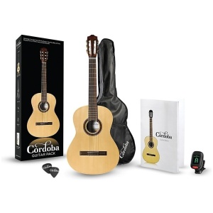 Guitarra Clasica Cordoba Cp100 Com Funda Afinador Y Puas