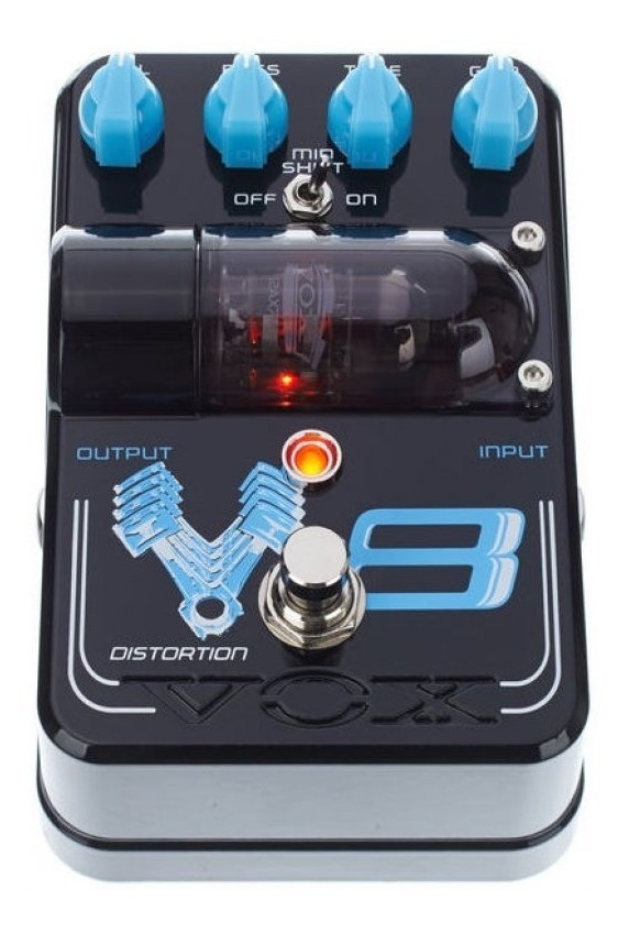 Pedal Vox V8 Distorsion Valvular