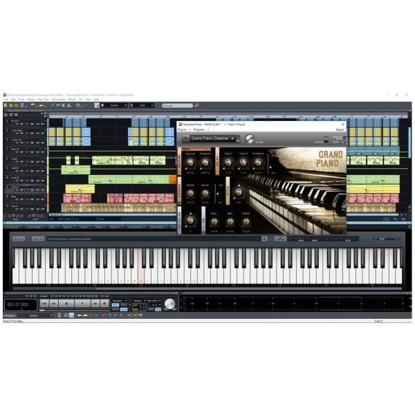 Samplitude Music Studio 19 Software Daw Licencia Original