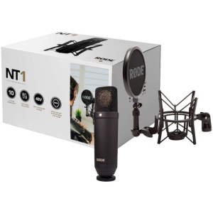 Microfono Condenser Rode Nt1 Kit Y Smr Shockmount