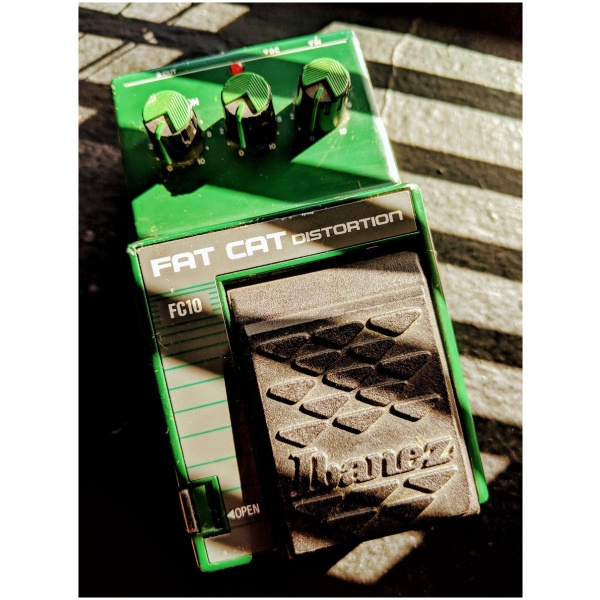 Pedal Ibanez Fat Cat Distortion Fc10 80s Usado
