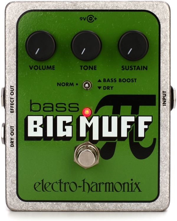 Pedal Electro Harmonix Bass Big Muff Pi Distorsion Sustainer
