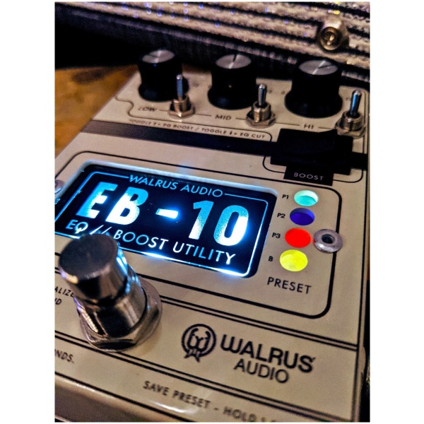 Pedal Walrus Audio Eb10 Preamp Eq Booster
