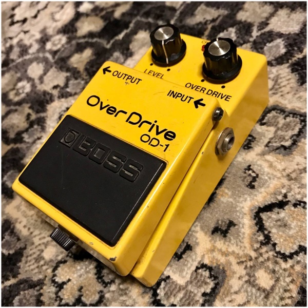 Pedal Boss OD1 Overdrive Made In Japan Original 80s