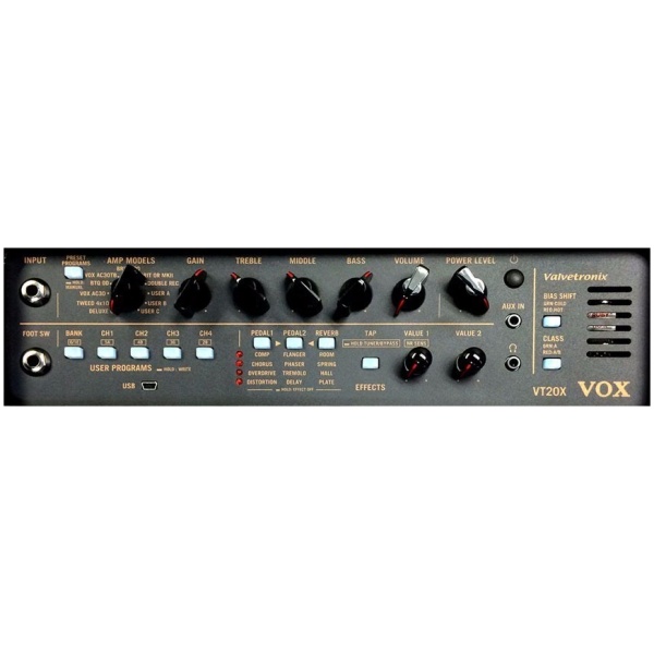 Vox Valvetronix Vt20x Amplificador De Guitarra