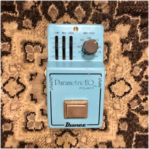 Pedal Ibanez Parametric Eq PQ401 Made In Japan Orig 80s