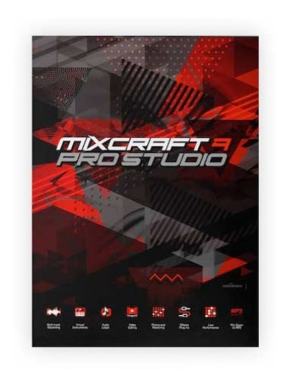 Mixcraft 9 Pro Studio Software De Producción Musical