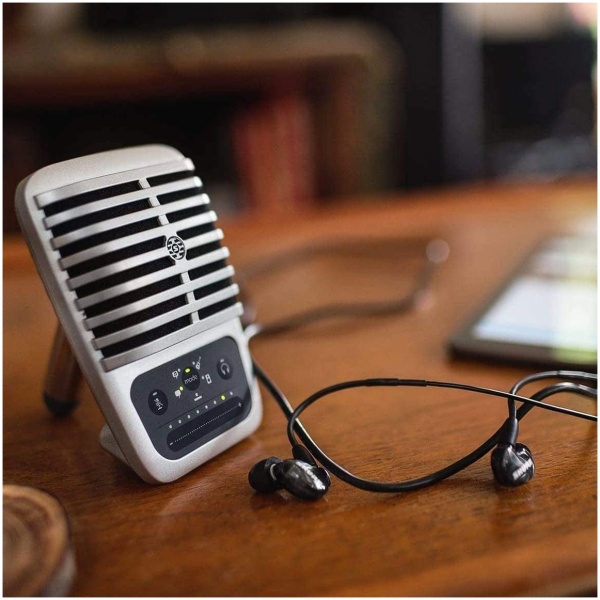 Microfono Shure Mv51 Condenser Podcast Mac Pc