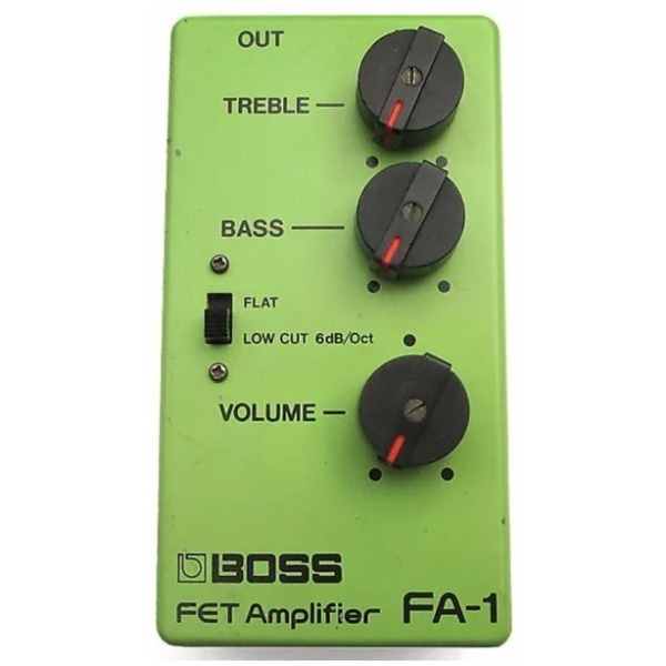 Pedal Boss FA1 Fet Pre Amplificador Vintage