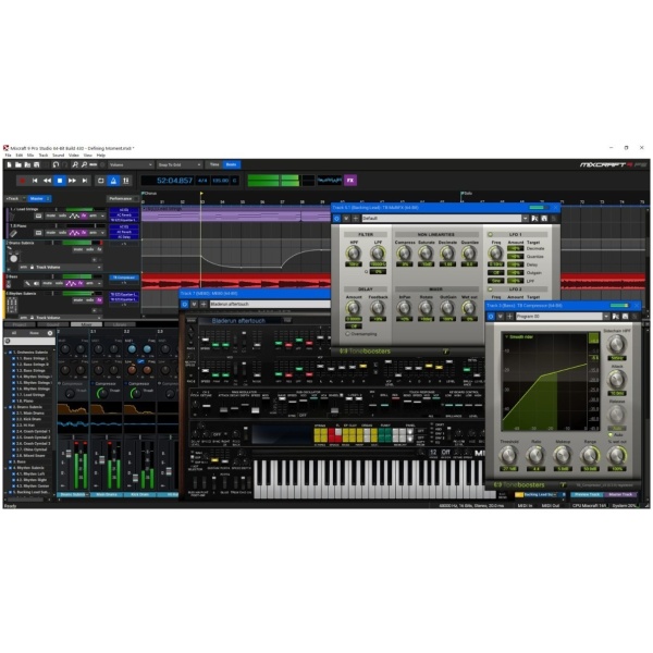 Mixcraft 9 Recording Studio Software De Producción Musical