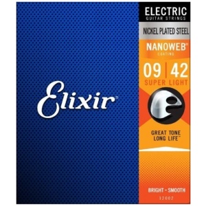 Encordado Elixir Nanoweb Guitarra Electrica Nickel Plated