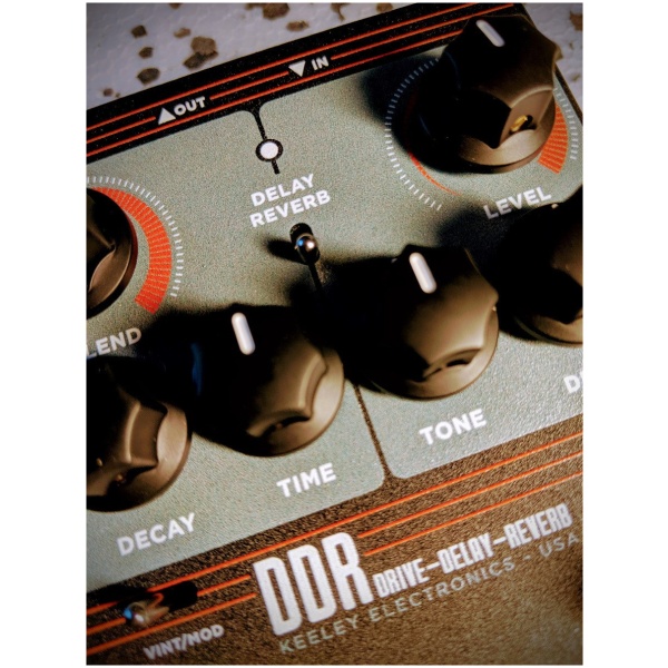 KEELEY DDR Drive + Delay + Reverb. Made In USA