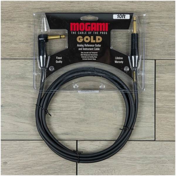 Mogami Gold TS10R Cable Plug recto / Plug Angular de 3 Metros