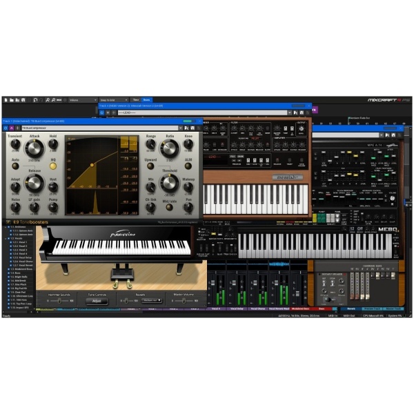 Mixcraft 9 Recording Studio Software De Producción Musical
