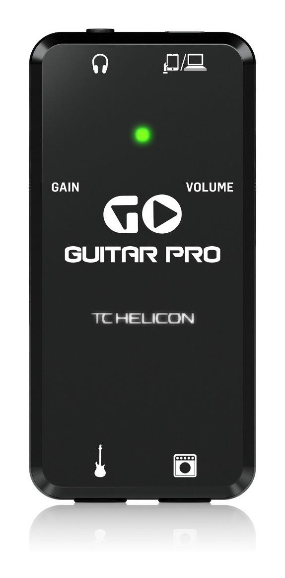 Interfaz De Audio TC Helicon Go Guitar Pro Portatil