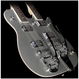 Guitarra Gretsch G5566 Jet Double Neck