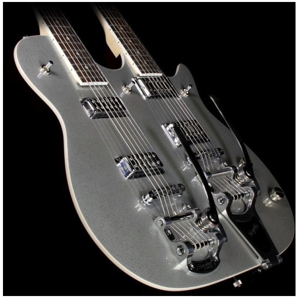 Guitarra Gretsch G5566 Jet Double Neck