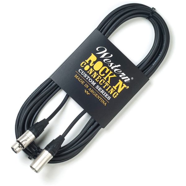 Cable para Microfono Western Rock N Connecting Canon de 3m